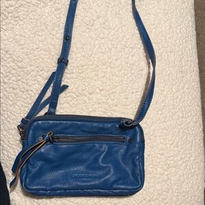 Liebeskind Blue Leather Crossbody Bag